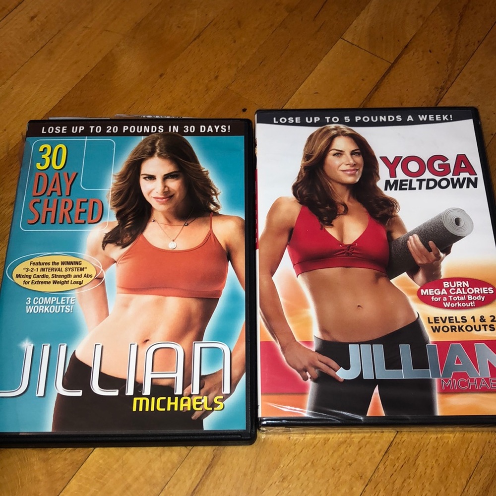 Workout DVDs, both unused